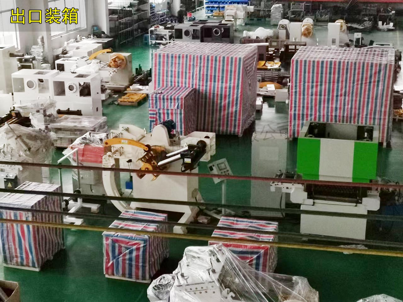 二合一料架兼整平機出口墨西哥 二合一料架兼整平機出口墨西哥