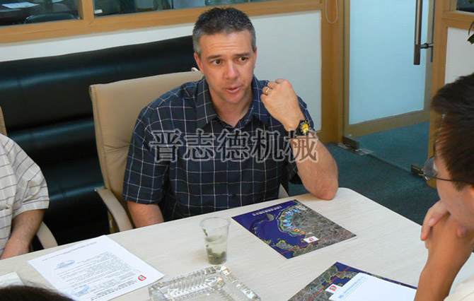 德國送料機客戶來訪 德國送料機客戶來訪