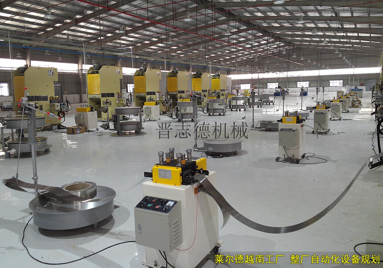 萊爾德電子越南工廠,萊爾德越南整廠送料機(jī)設(shè)備規(guī)劃