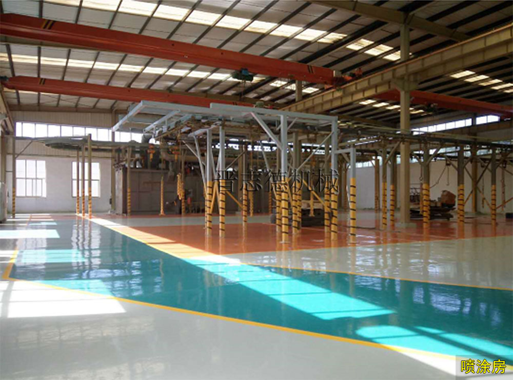 三合一送料機噴涂房 三合一送料機噴涂房