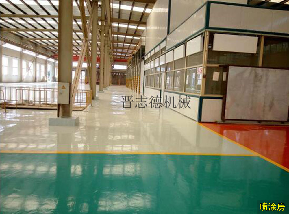 三合一送料機涂裝車間 三合一送料機涂裝車間