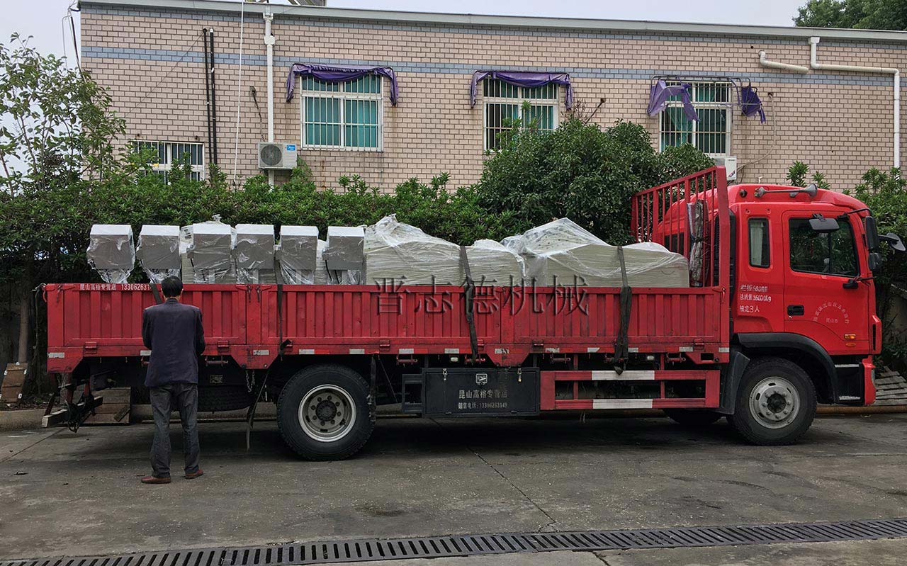 料架兼整平機出貨 料架兼整平機出貨