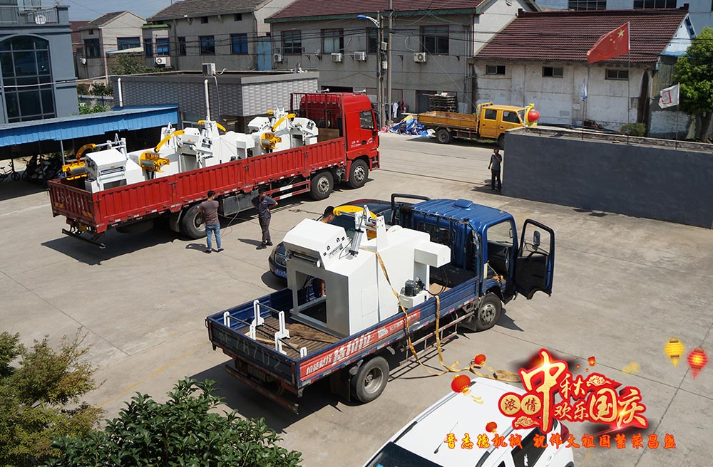 二合一料架兼整平機出貨 二合一料架兼整平機出貨